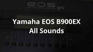 Yamaha EOS B900EX - All Sounds - YouTube