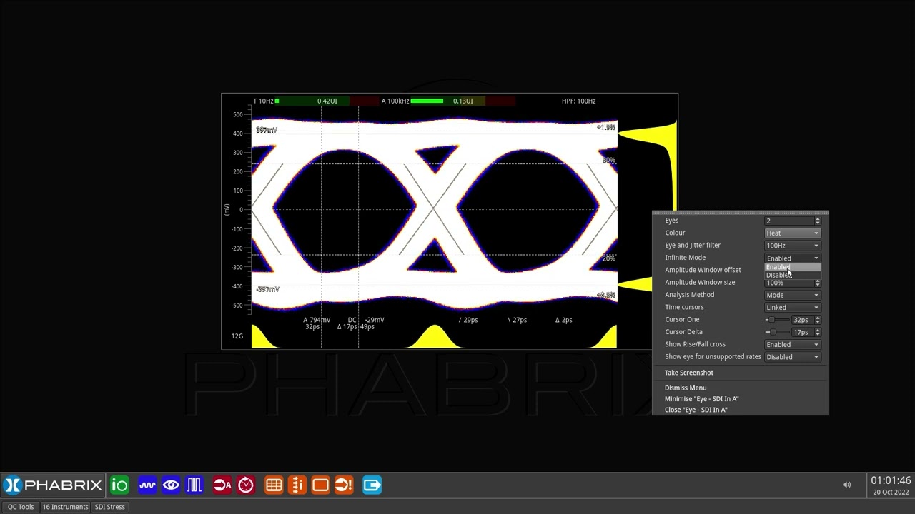 PHABRIX Qx Series - SDI Stress Testing Analysis