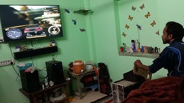 NFS MW Steering Wheel For All Racing Games,Arduino uno,unojoy,steering wheel