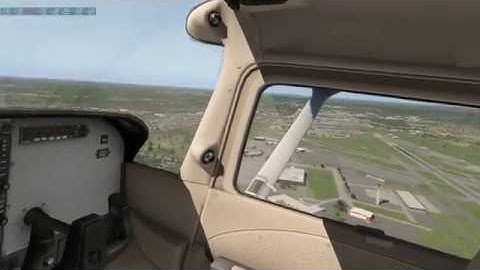 Flying the Cessna 172 in X-Plane 11 with TrackIR