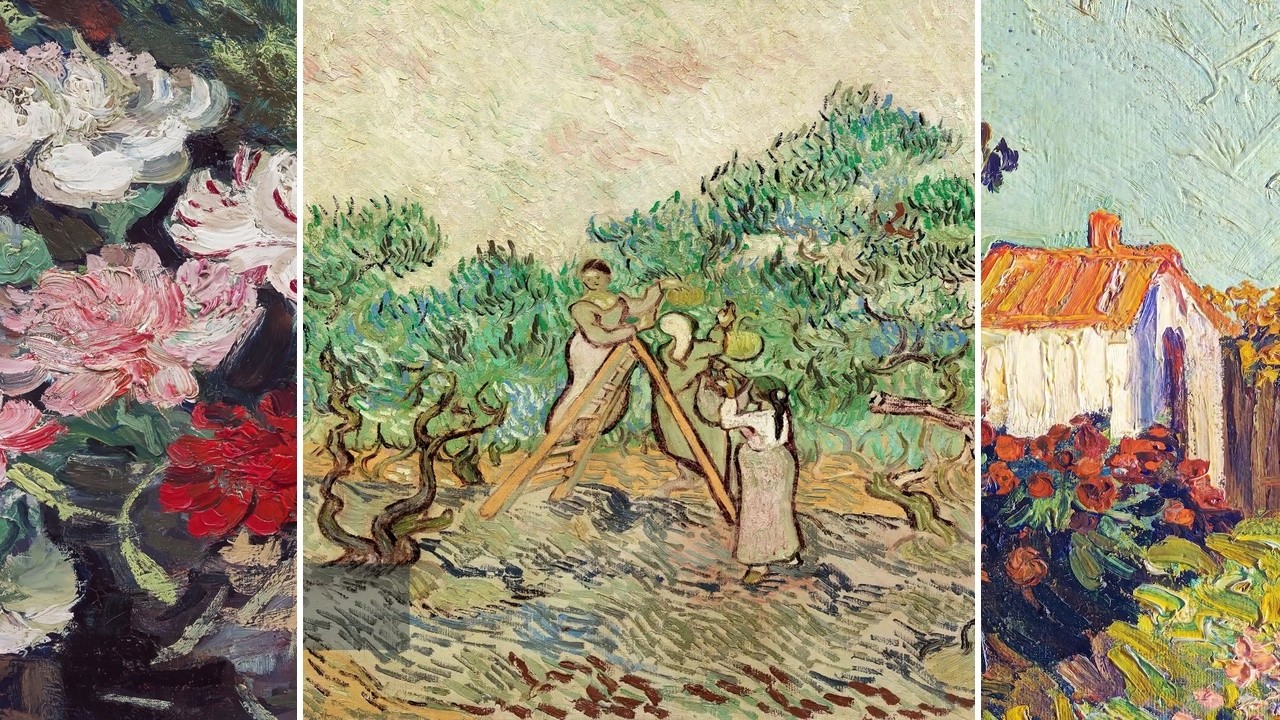 Vincent van Gogh Art TV — Silent Art Gallery · June 19 Night | The Olive Orchard & others