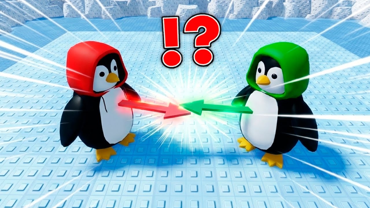 JJ and Mikey Penguin Knockout ?! (Maizen Roblox)