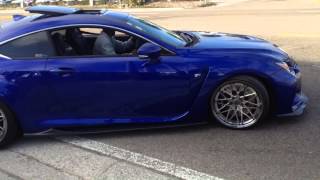 Beautiful Lexus Rc-F Coupe Leaving Cars And Coffee