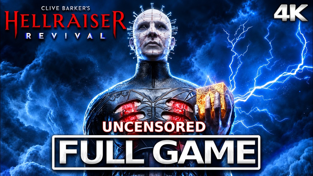 HELLRAISER: REVIVAL Full Gameplay Walkthrough / No Commentary UNCENSORED【FULL GAME】4K 60FPS Ultra HD