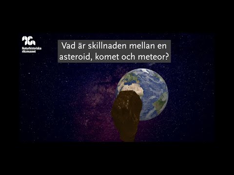Video: Vad är asteroider, meteorer och kometer?