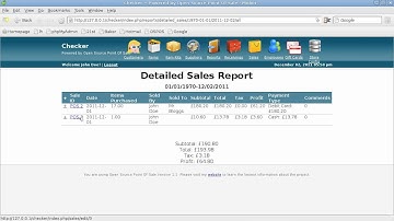 Open Source Point Of Sale with Two Tax Rates