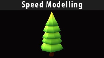 [Speed Modelling] - Low Poly Tree