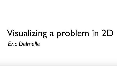 Visualizing Optimization Problem in 2D