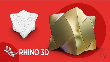 Complex Cube Design in RHINO 3D #rhinoceros |‪ @Mr.Rhino3D
