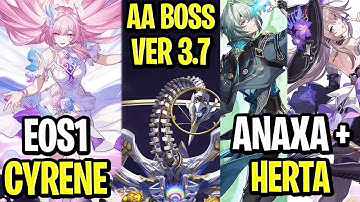 E0S1 Cyrene x Anaxa x The Herta | Anomaly Arbitration 9 Stars | Honkai: Star Rail 3.7