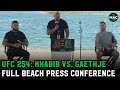 Khabib Nurmagomedov vs. Justin Gaethje | UFC 254 Pre-Fight Press Conference