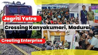 Jagriti Yatra Crossing Kanyakumari, Madurai, जागृति रेल यात्रा जो भारत को बनाये आत्मनिर्भर, screenshot 5