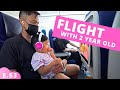 Flying in Japan 2-Year Old&#39;s Flight on ANA Airlines E.53