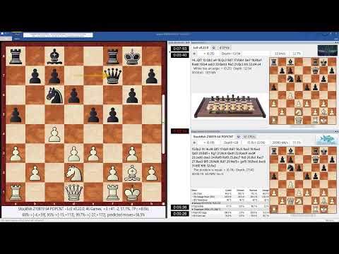 alpha zero vs stockfish chess game