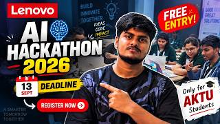 Lenovo LEAP AI Hackathon 2026 🚀 | Free Hackathon for Students | AKTU | Apply Now screenshot 4