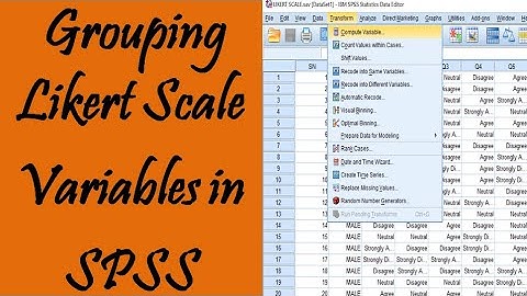 Grouping Likert Scale Data SPSS | Analysis of Likert Scale in SPSS | SPSS Tutorial