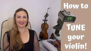 How To Tune Your Violin... PROPERLY!