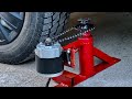 How to make electric car Jack using 350w gear motor