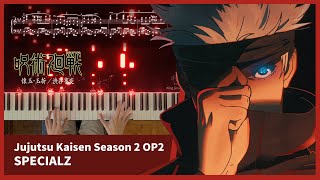 Jujutsu Kaisen Season 2 OP2 - "SPECIALZ" - Piano Cover / King Gnu