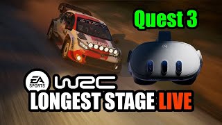 EA Sports WRC -  VR 3D VorpX  - Longest stage in the game!