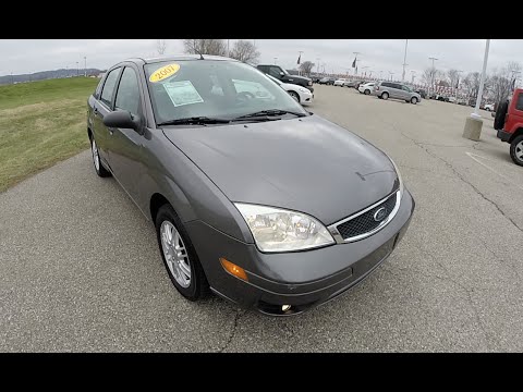 2007 Ford Focus SE Grey | Great Gas Mileage | Used Cars Martinsville, IN | 17676A