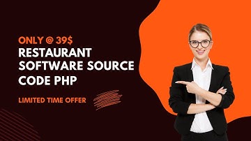 Best Restaurant Software Source Code only at 3000 INR (39$) -Khadyo