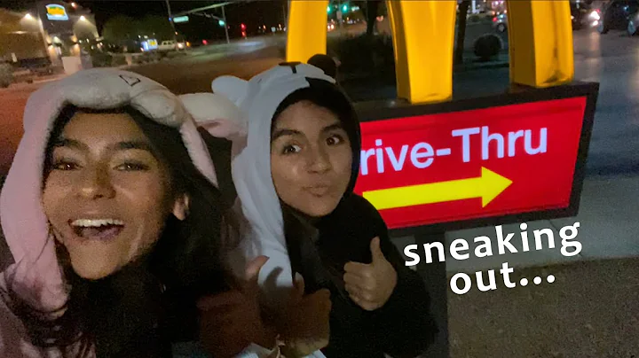 We Snuck Out at 1 AM to McDonalds | Mercedes and E...