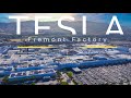 Aerial view tesla factory by drone 2022  dji mavic 3