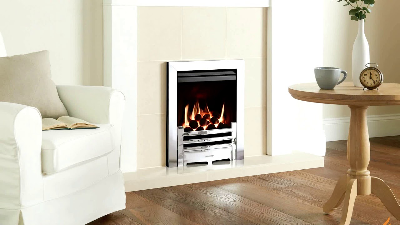 Gazco Logic HE Convector Conventional Flue Gas Fire With Arts Frame u0026 Front  - The Fireplace Company