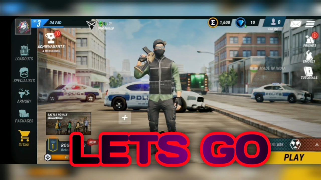 MPL Rogue Heist||First look||Made in Bharat|