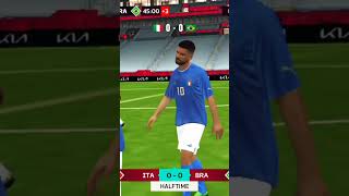 Italy vs Brazil round of 16 match highlights/#fifamobile/ExpertLegend100%/#shorts