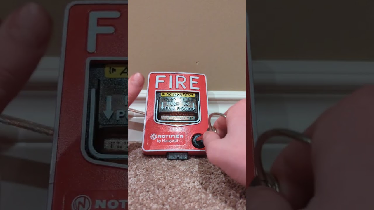 Notifier NOT-BG12LX Fire Alarm Pull Station