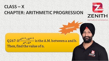 If (a^(n+1)+b^(n+1))/(a^n+b^n ) is the A.M. between a and b. Then, find the value of n.