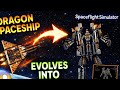 🥶Dragon Spaceship Turns Into a Robot🥶 Spaceflight Simulator #spaceflightsimulator
