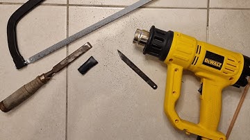 DIY Chisel Sheath | Easy PVC + Heat Gun | Oven