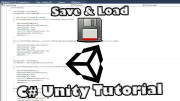 Save and Load With Serialization Tutorial