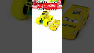 Disney Pixar Cars Vs Hot Wheels. Dinoco Lightning Mcqueen