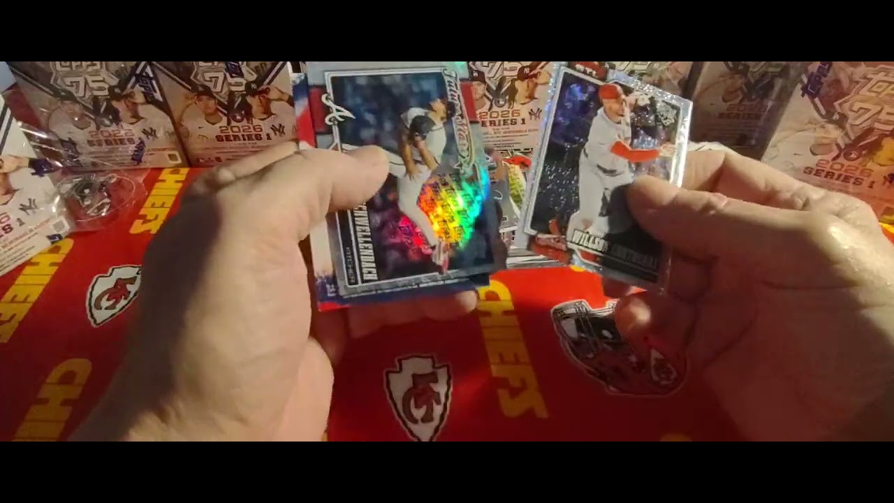 Opening two boxes of 2026 Topps Series One Baseball Fanatics Boxes. Nothing exciting,normal finds.