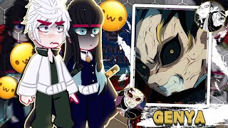 ||Hashiras reacting to Genya Shinazugawa|| ◆Bielly - Inagaki◆