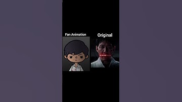 squid game 3 original vs  animation toca boca#shorts