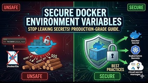 How to Secure Environment Variables in Docker (Best DevOps Practices)