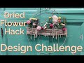 Design Challenge: I Made a Stunning Wall Piece From Leftover Dried Flowers (So Easy!)
