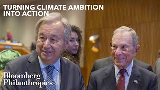 Mike Bloomberg on Accelerating Global Climate Action | UN Climate Summit | Mike Bloomberg