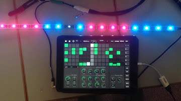 MIDI timeline ruler with Teensy and WS2812B led strip