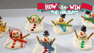 Melting Snowman Bark | Food Network