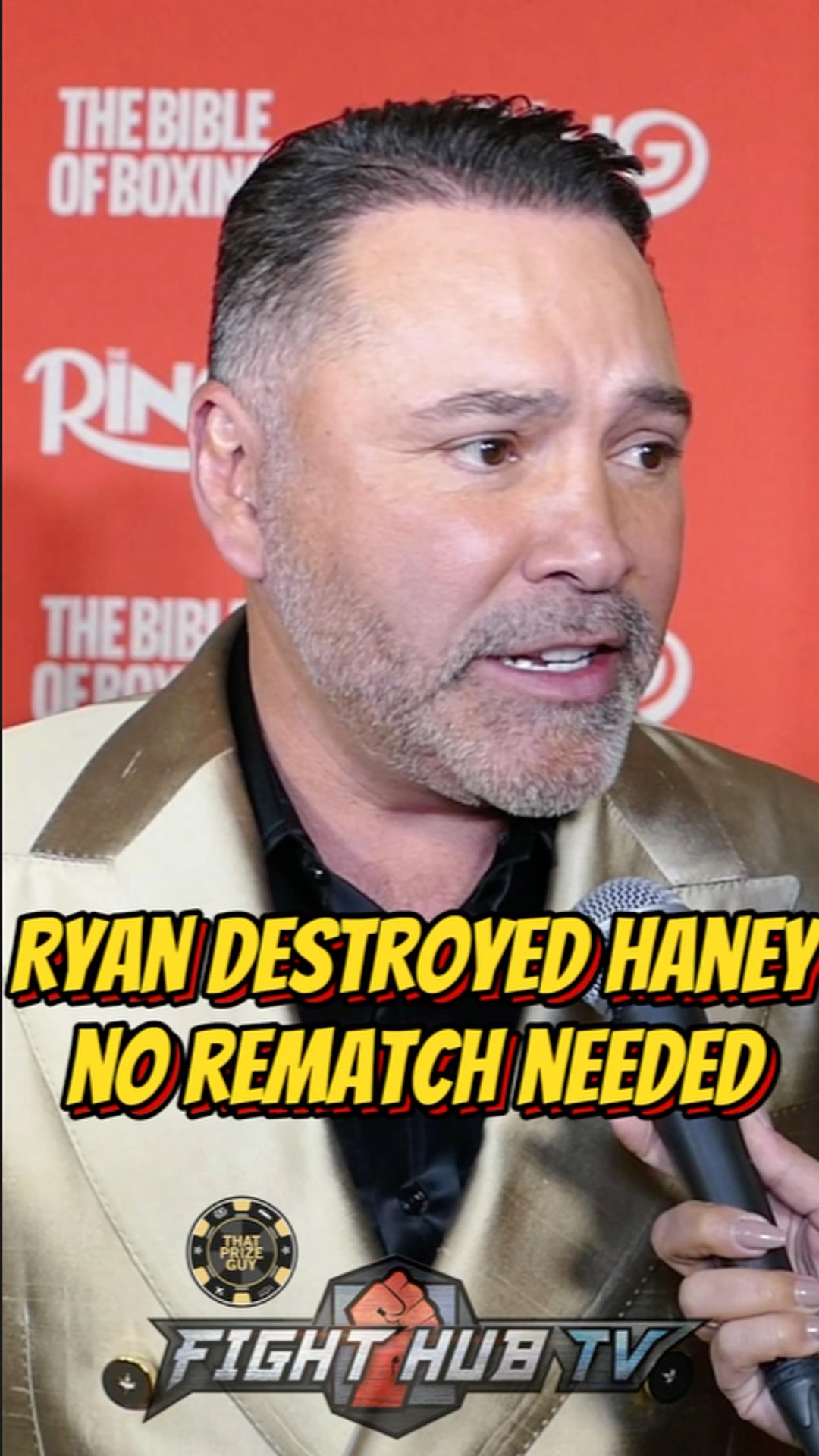 Ryan DESTROYED Haney - De La Hoya says NO rematch for Devin vs Ryan!