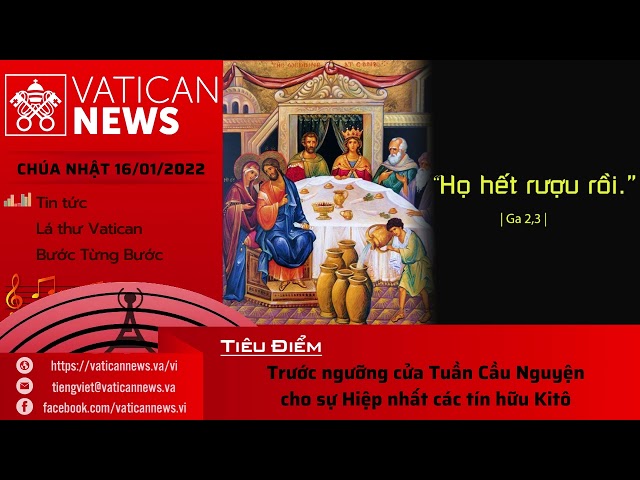 Radio Chúa Nhật 16/01/2022 - Vatican News Tiếng Việt