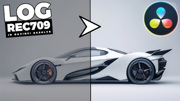 Automatically Change LOG To REC709 In Davinci Resolve