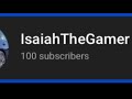 THANK YOU (100 subscribers)