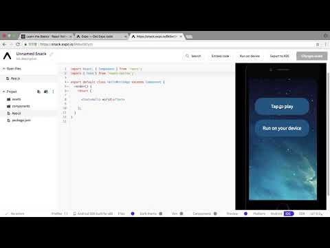 [React Native] 리액트 네이티브 - Learn the Basics
